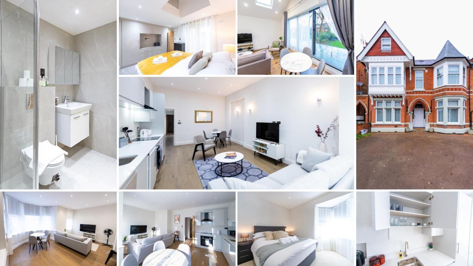 런던 Ealing Residency 아파트 호텔 외부 사진